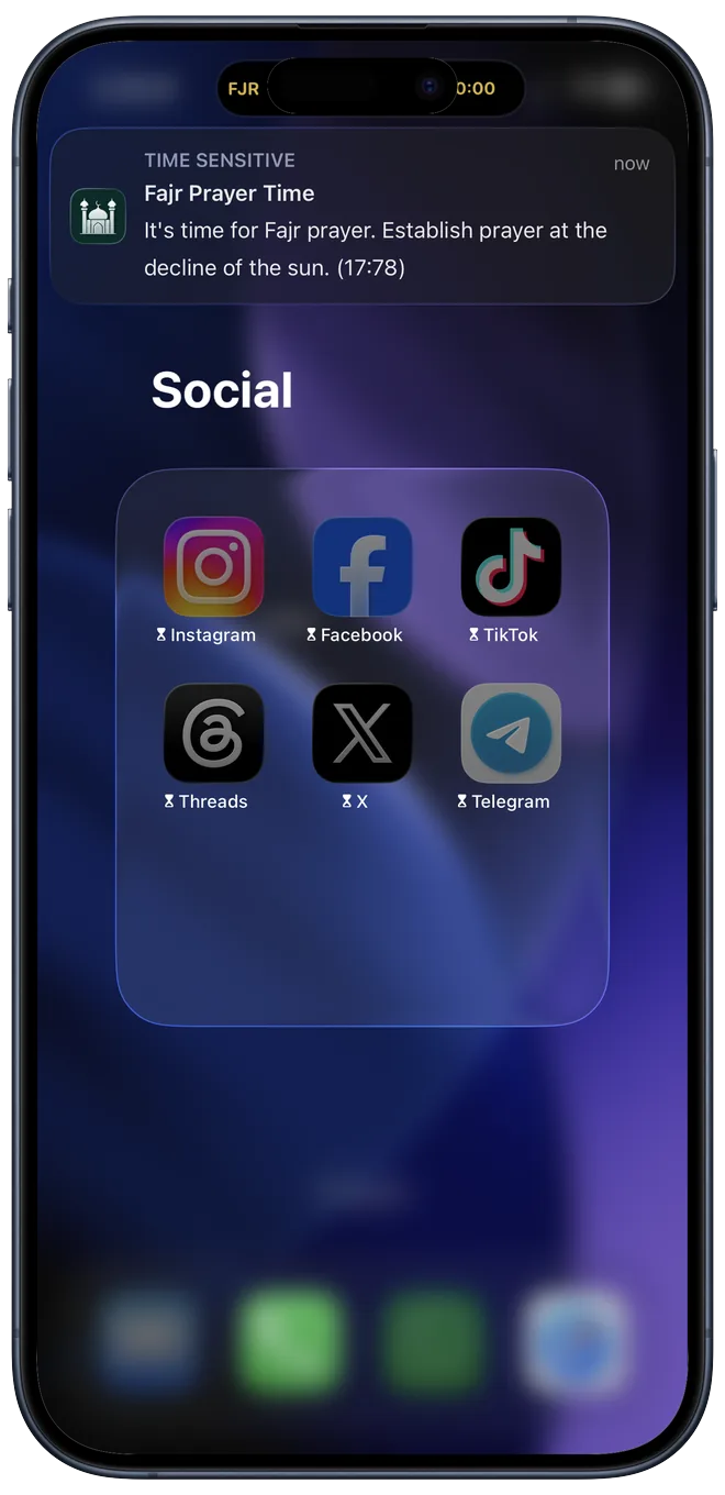 Athanify Screen Time controls